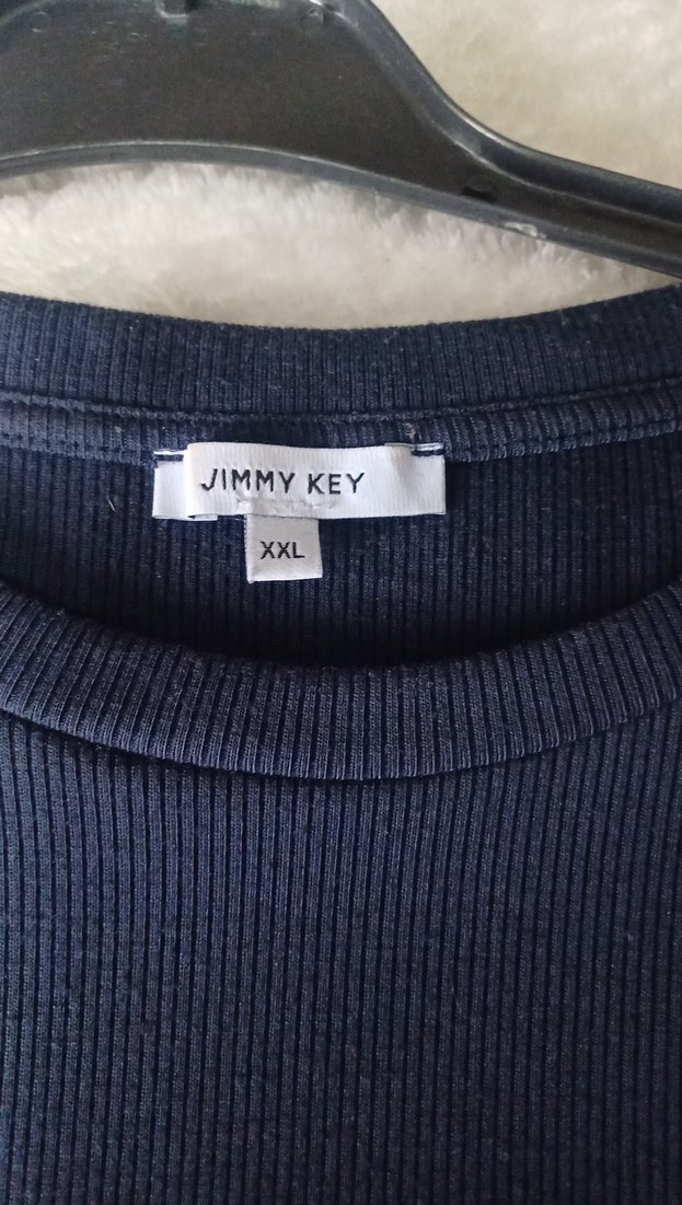 Lacivert Saten Görünümlü Hamile Midi Elbise - Görsel 2