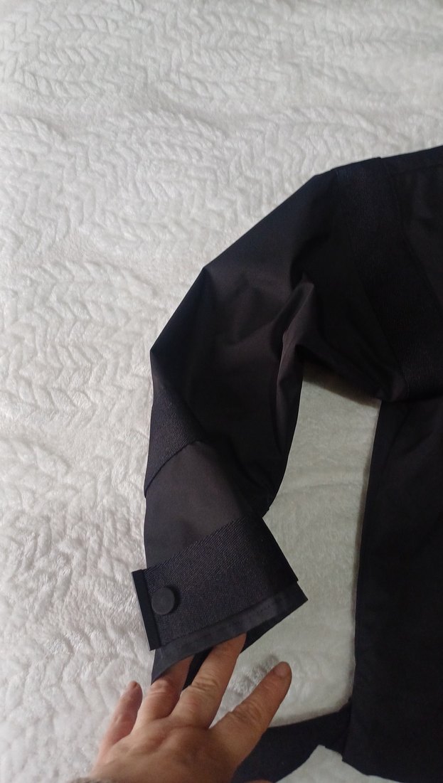 Zara Siyah Midi Street Wear Kadın Ceket - Görsel 3