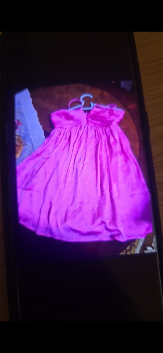 Pembe Straplez Midi Kadın Abiye Elbise - Görsel 2