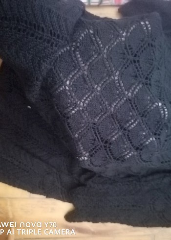 Kolsuz Pembe Çiçekli Kız Bluzu - Görsel 3