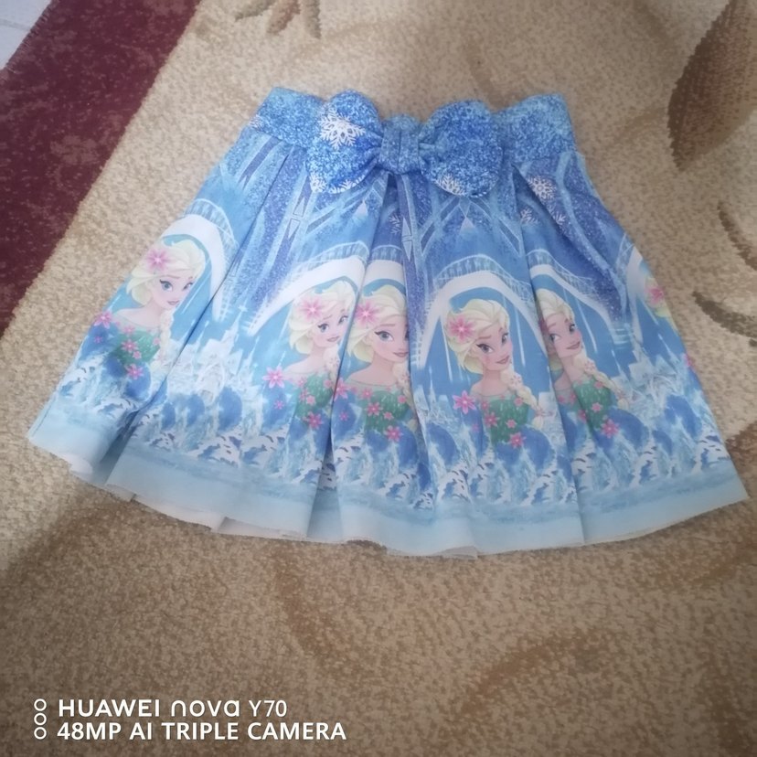 Kız Çocuk Pembe Kolsuz Fırfırlı Bluz - Görsel 4