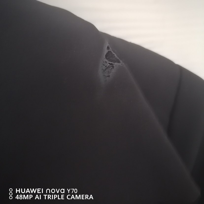 Kadın Siyah Uzun Kemerli Ofis Kabanı - Görsel 3