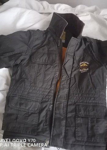 Pembe Kapüşonlu Kadın Kışlık Polar Mont - Görsel 3