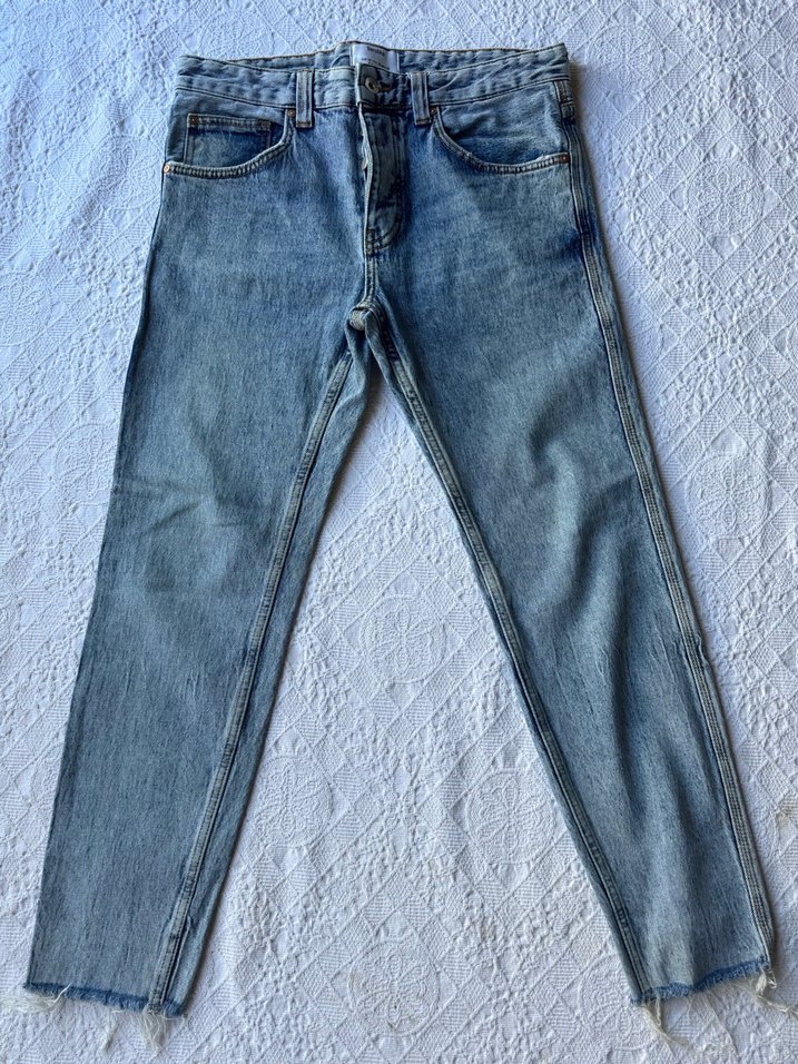 Bershka Erkek -Kadın Açık Mavi - Görsel 2