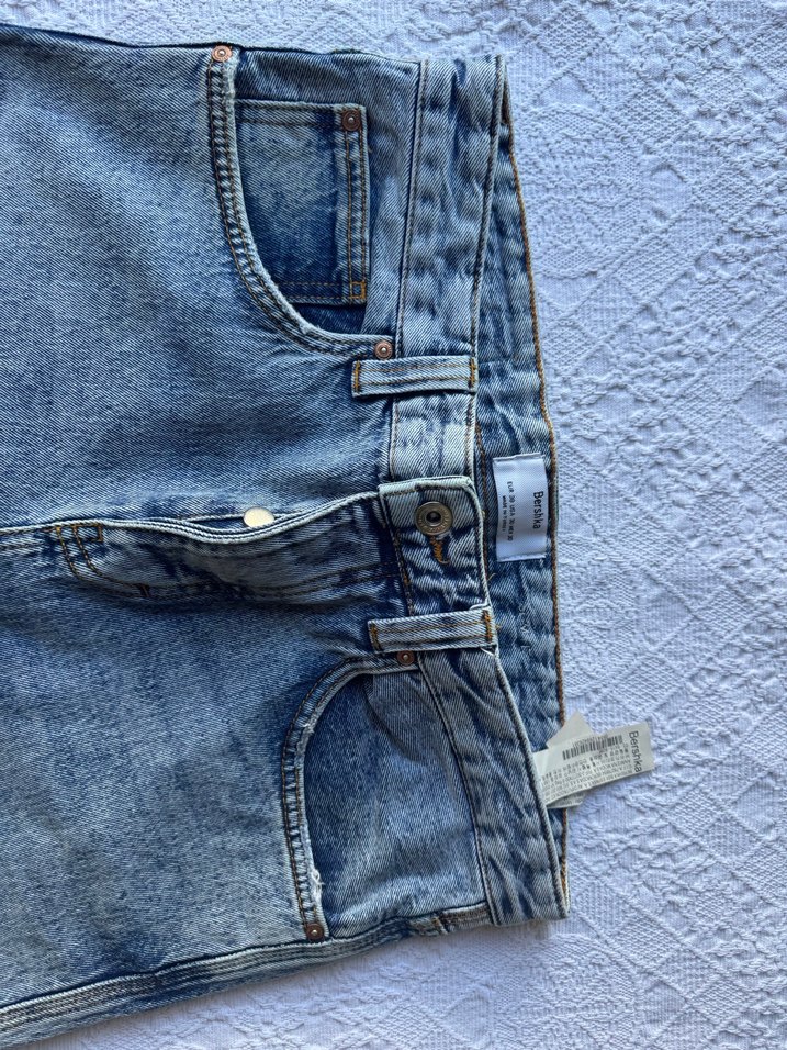 Bershka Erkek -Kadın Açık Mavi - Görsel 3