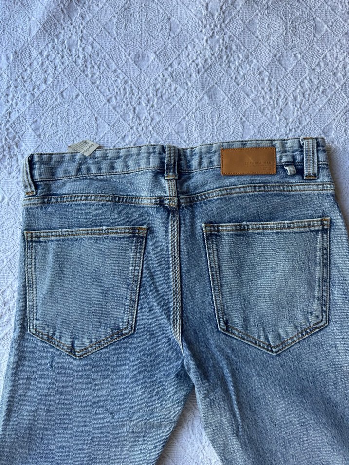 Bershka Erkek -Kadın Açık Mavi - Görsel 5