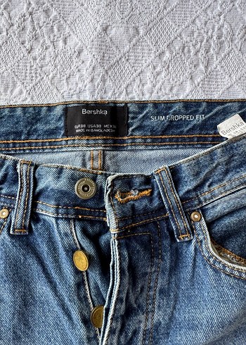 Bershka Slim Cropped - Görsel 3