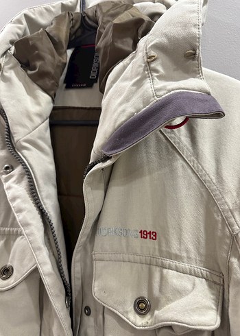 Didriksons 1913 - Premium Bej Parka / Outdoor Ceket - Görsel 7