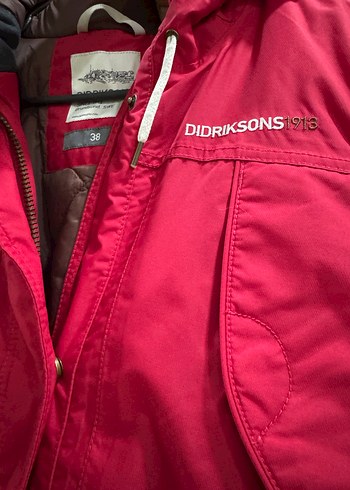 Didriksons Kırmızı Kürklü - Görsel 3