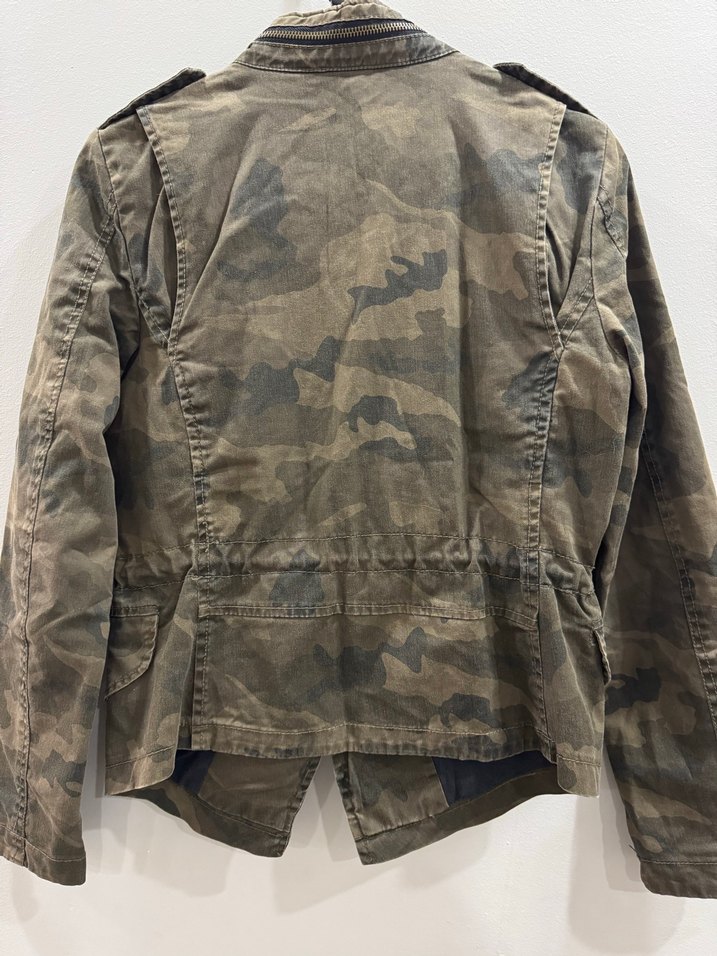 Colis Kamuflaj Desenli Kadın Denim Ceket - Görsel 3