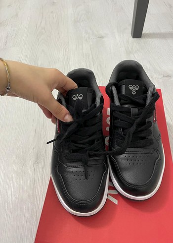 Kadın Siyah Hummel Bağcıklı Spor Ayakkabı - Görsel 7