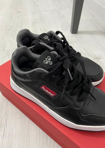 Kadın Siyah Hummel Bağcıklı Spor Ayakkabı - Görsel 4