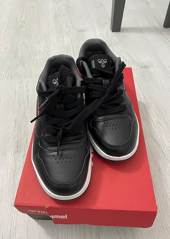 Kadın Siyah Hummel Bağcıklı Spor Ayakkabı - Görsel 2