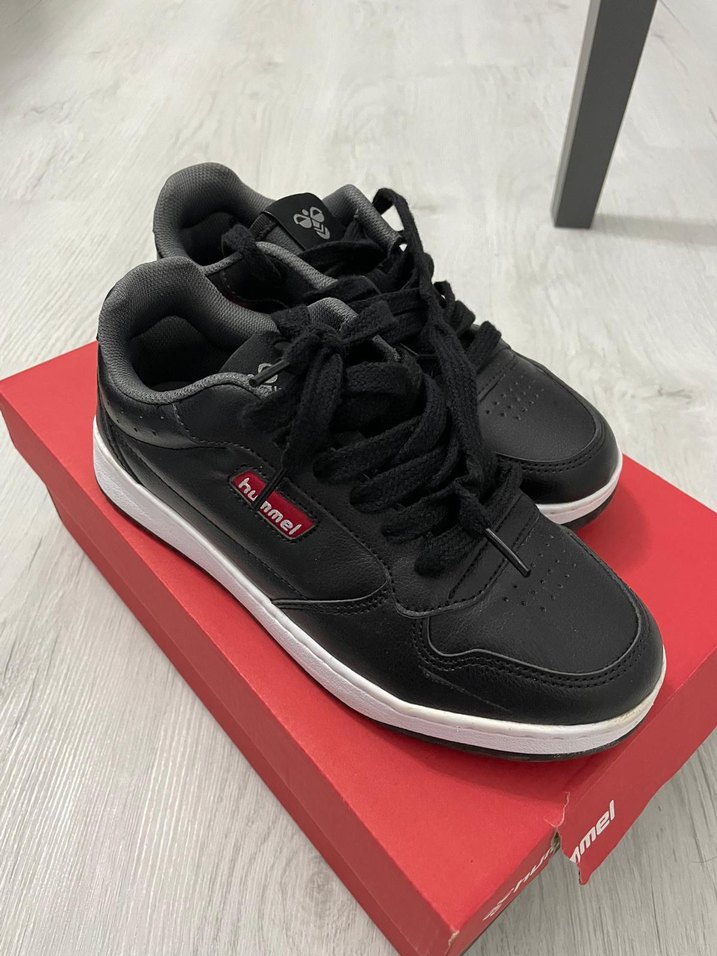 Kadın Siyah Hummel Bağcıklı Spor Ayakkabı - Görsel 5