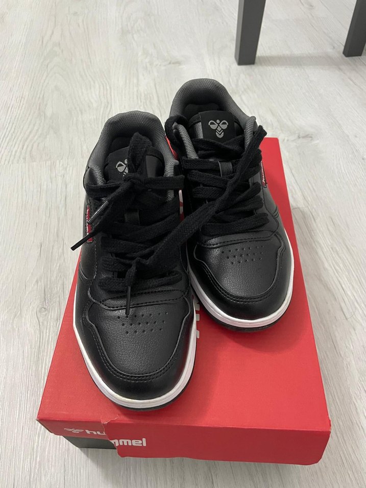 Kadın Siyah Hummel Bağcıklı Spor Ayakkabı - Görsel 2