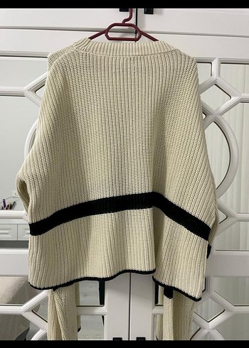 Kadın Örgü Salaş Triko Kazak - Görsel 3