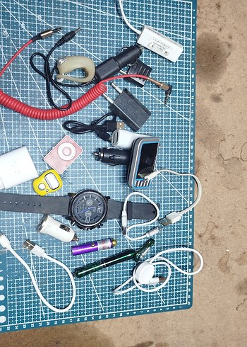 Renkli Mavi Telefon Şarj Cihazı - Görsel 2