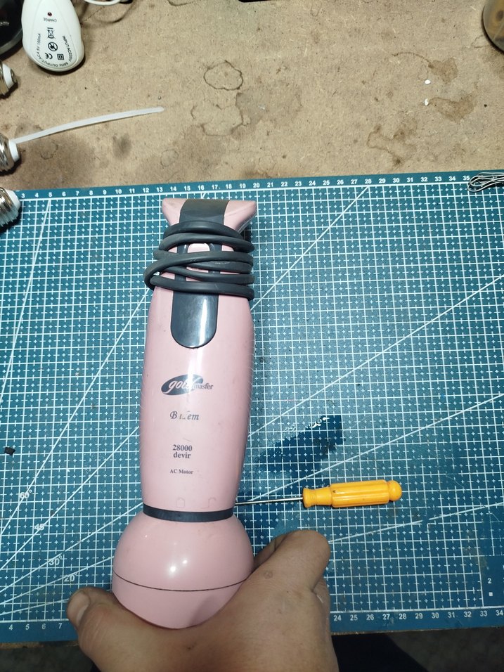 Pastel Pembe Blender ve Doğrayıcı - Görsel 2