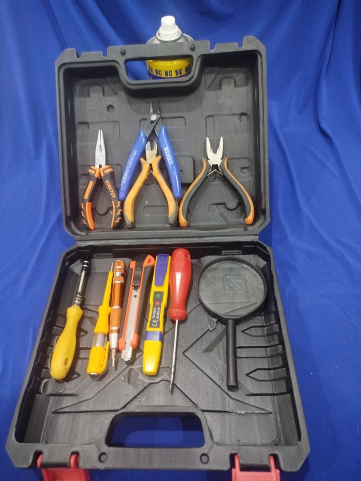 Çok Renkli Tamir ve Hobi Alet Takımı - Görsel 2