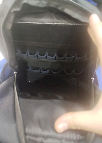 Siyah Erkek İş Sırt Çantası - Teknisyen Model - Görsel 5