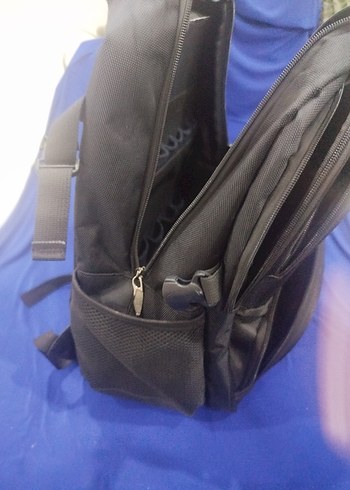 Siyah Erkek İş Sırt Çantası - Teknisyen Model - Görsel 4