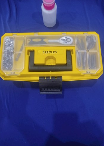Sarı Stanley Alet Kutusu ve El Aletleri Seti - Görsel 7