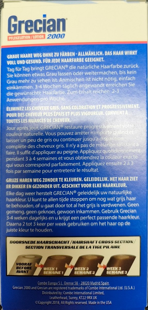 Grecian Gri Saçlar İçin Bakım Losyonu - Görsel 2