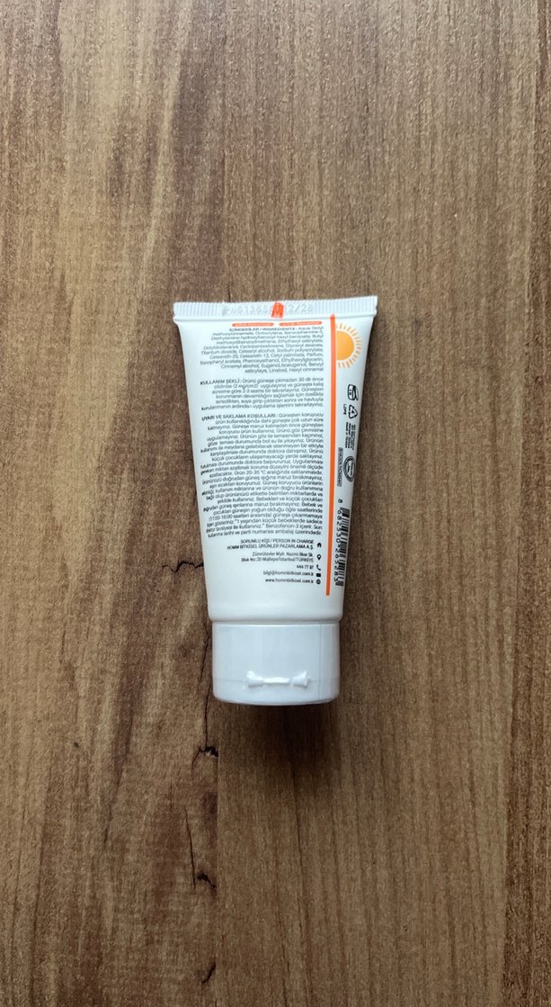 Hommya SPF 50 Güneş Kremi 50 ml - Görsel 2