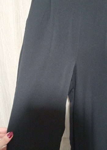 Siyah Kadın Uzun Tulum - Görsel 2