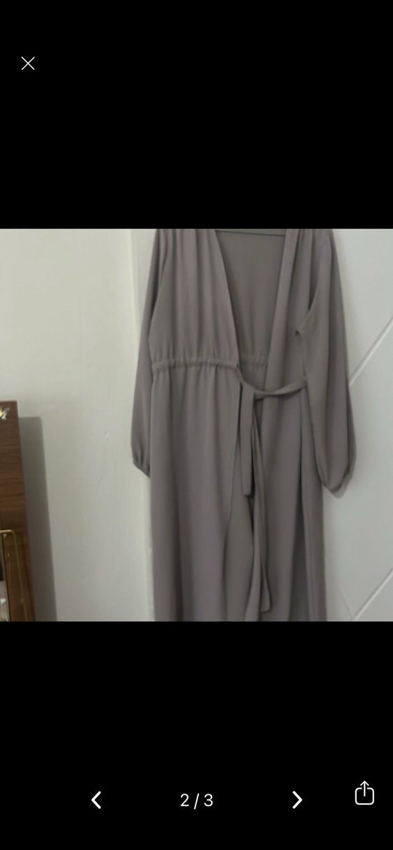 Gri Uzun Kollu kap - Görsel 4