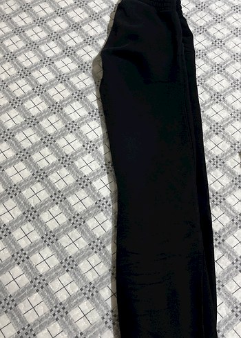 Siyah Kadın Rahat Kesim Sweatpant - Görsel 3