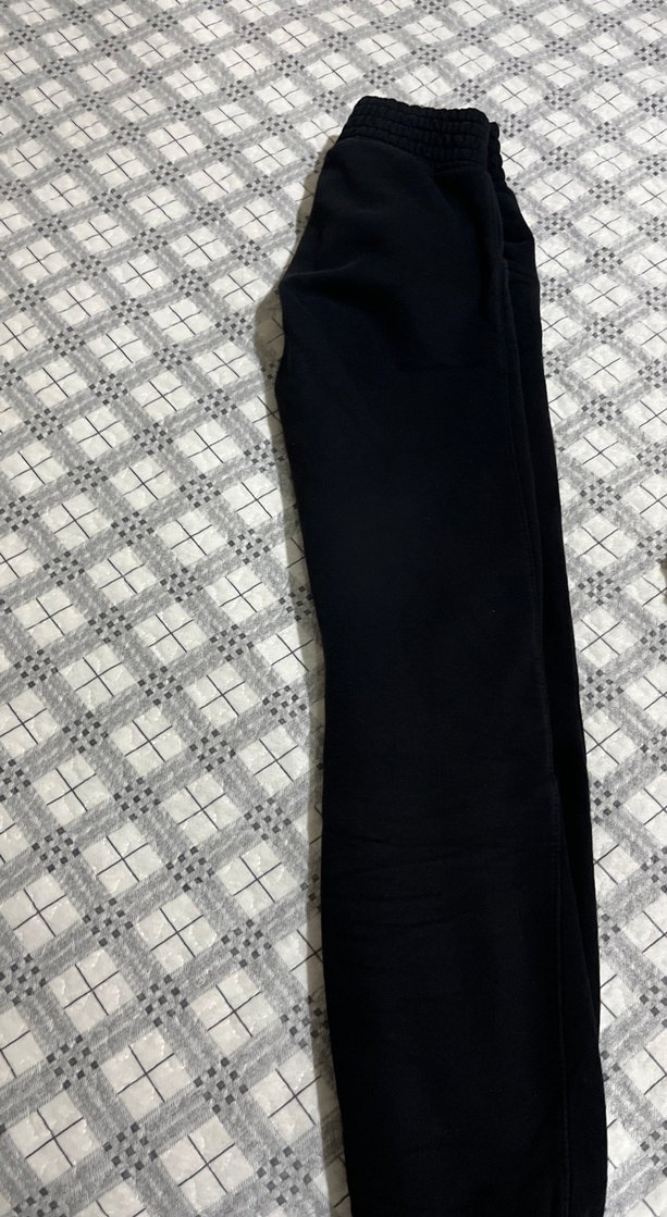 Siyah Kadın Rahat Kesim Sweatpant - Görsel 3