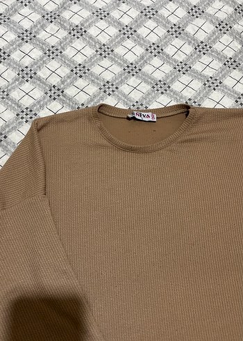 Kötü Bej Rahat Kesim Kadın spor ıkılı takım Pantolon - Görsel 4