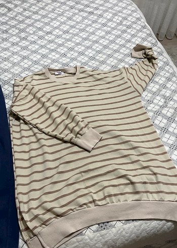 Kadın Mavi Bel Bantlı Rahat Eşofman - Görsel 3