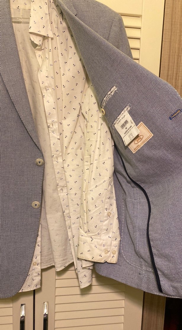 Gri Erkek Ceket, Düğmeli, Normal Kesim - Görsel 2