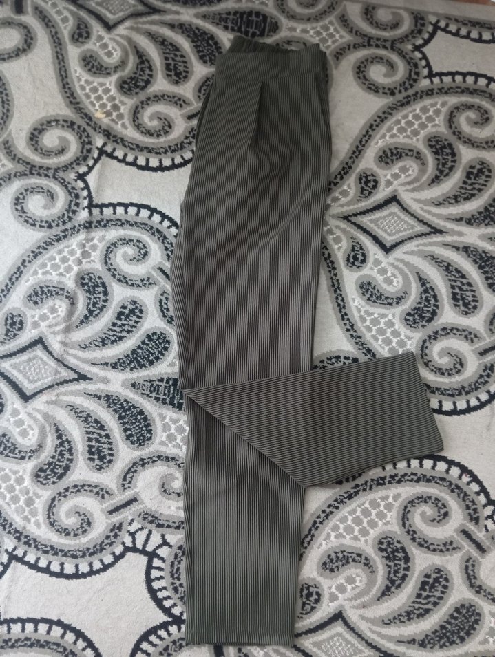 asker yeşili  Pantolon - Görsel 2