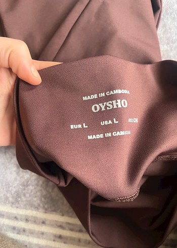 Kahverengi Kadın tayt - Görsel 3