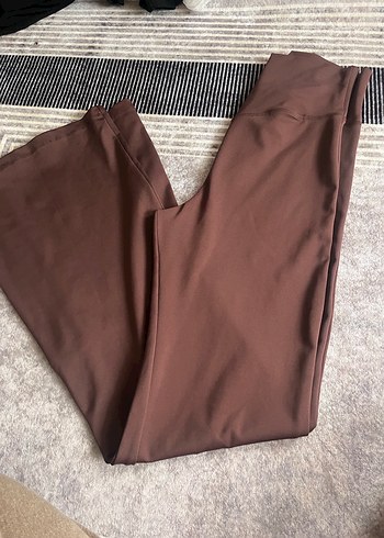 Kahverengi Kadın tayt - Görsel 2