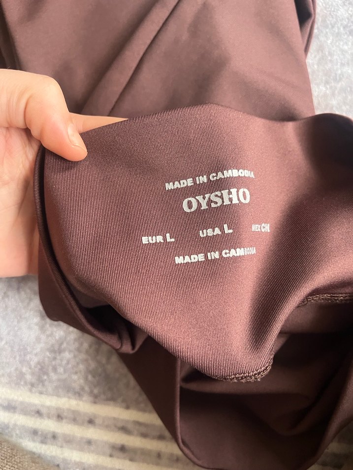 Kahverengi Kadın tayt - Görsel 3