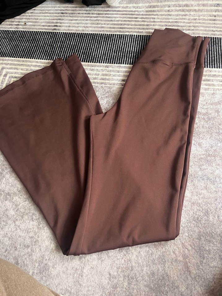 Kahverengi Kadın tayt - Görsel 2