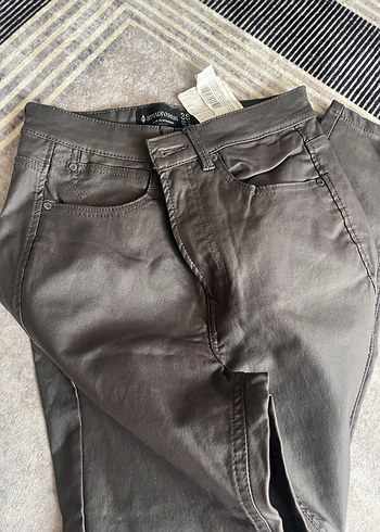 Gri Kadın Skinny mumluPantolon - Görsel 2