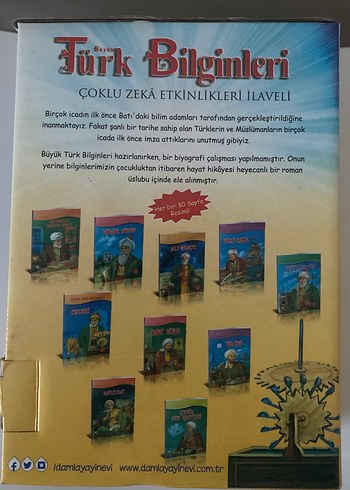 Türk Bilginleri Çocuk Kitabı Seti