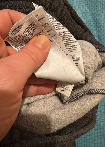 Nike Gri Erkek Jogger Eşofman Altı Fermuarlı - Görsel 4