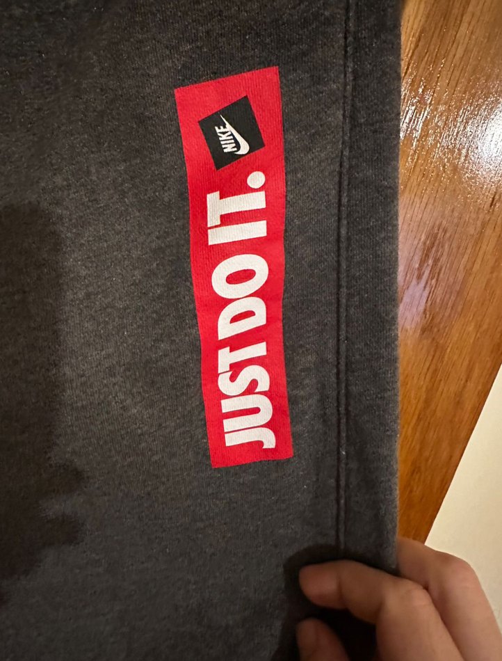 Nike Gri Erkek Jogger Eşofman Altı Fermuarlı - Görsel 2