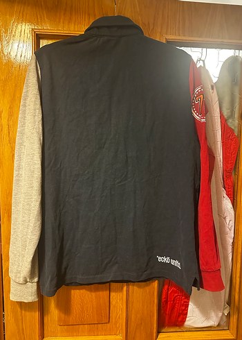 Renkli Uzun Kollu Erkek Polo Tişört - Görsel 3