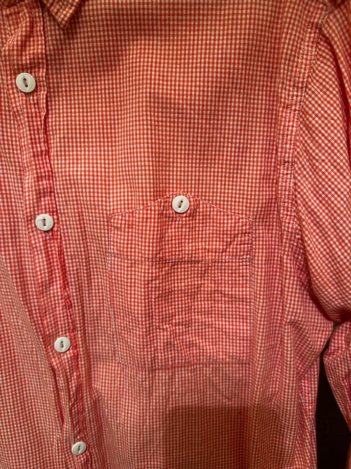 Mudo Düğmeli Pembe Erkek Keten Gömlek - Görsel 3