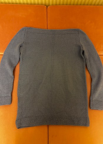 Yuvarlak Yaka Kadın Kazak - Görsel 2