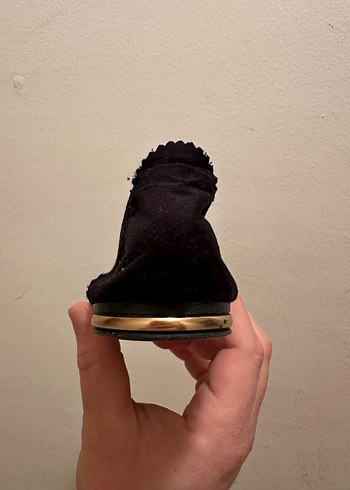 38 taş detaylı kenarları fileli babet - Görsel 6