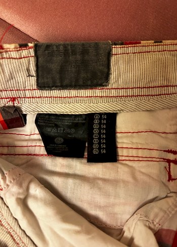 Erkek Kareli kargo şort - Görsel 3