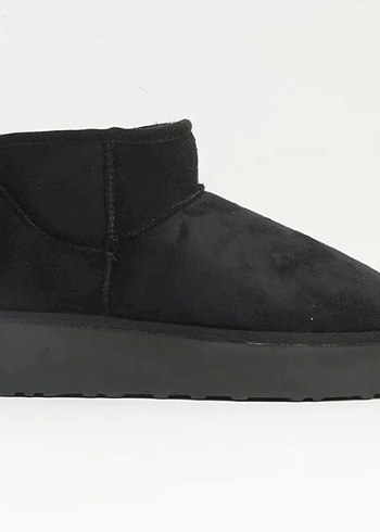 Siyah Pierre Cardin Ugg bot içi kürklü - Görsel 3